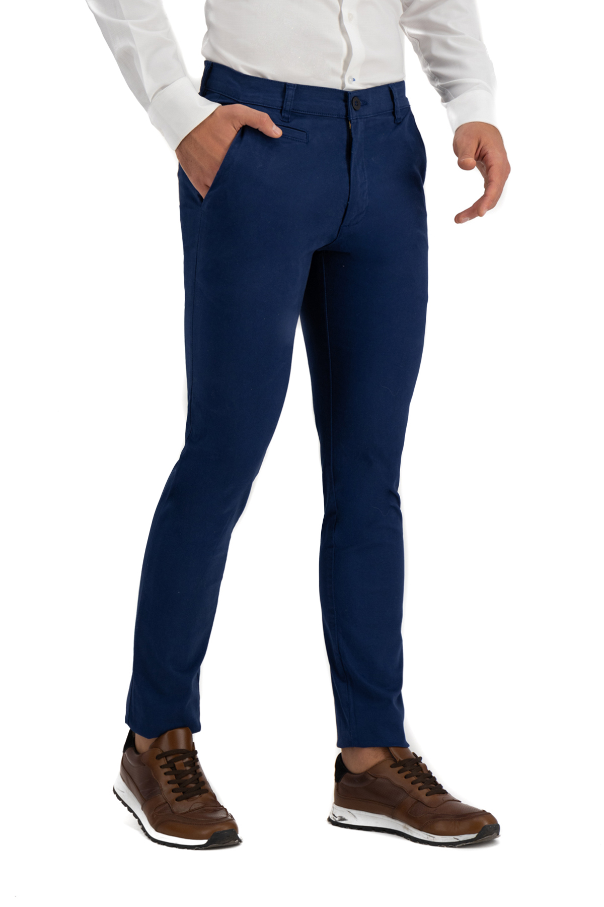 PANTALON SPORT AZUL MARINO SLIM FIT LMENTAL image number 0