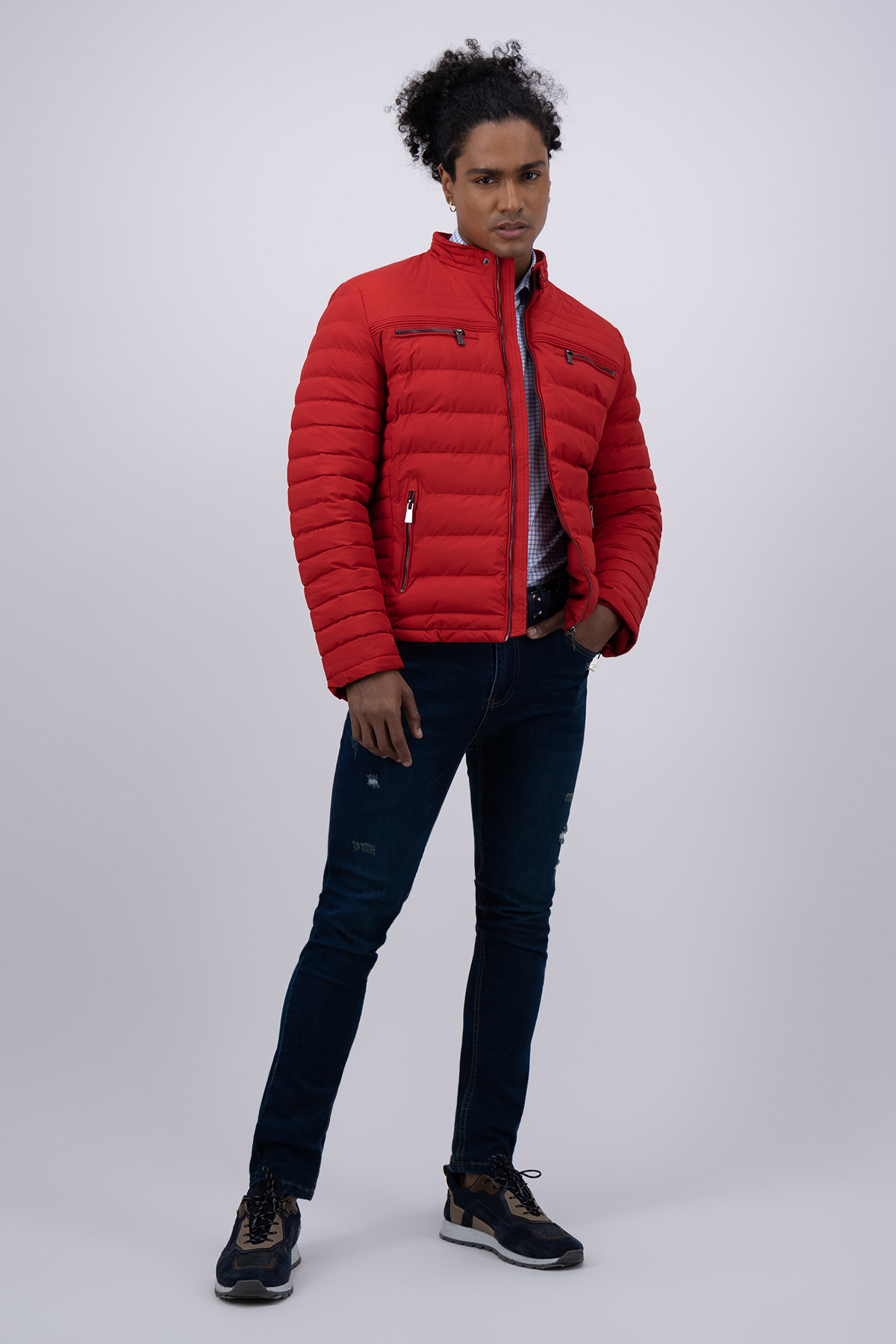 CHAMARRA SLIM FIT LMENTAL image number 0