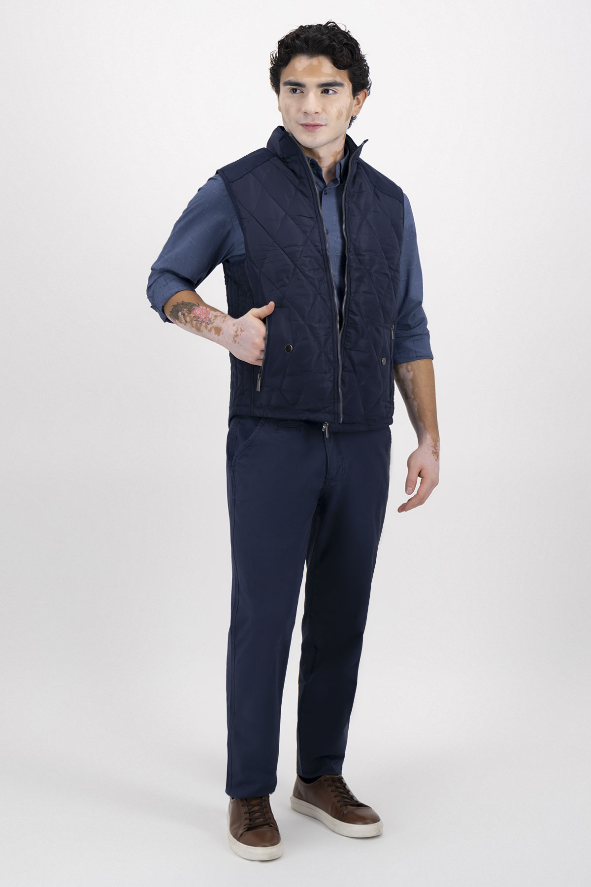 Chaleco Casual Contemporary Fit