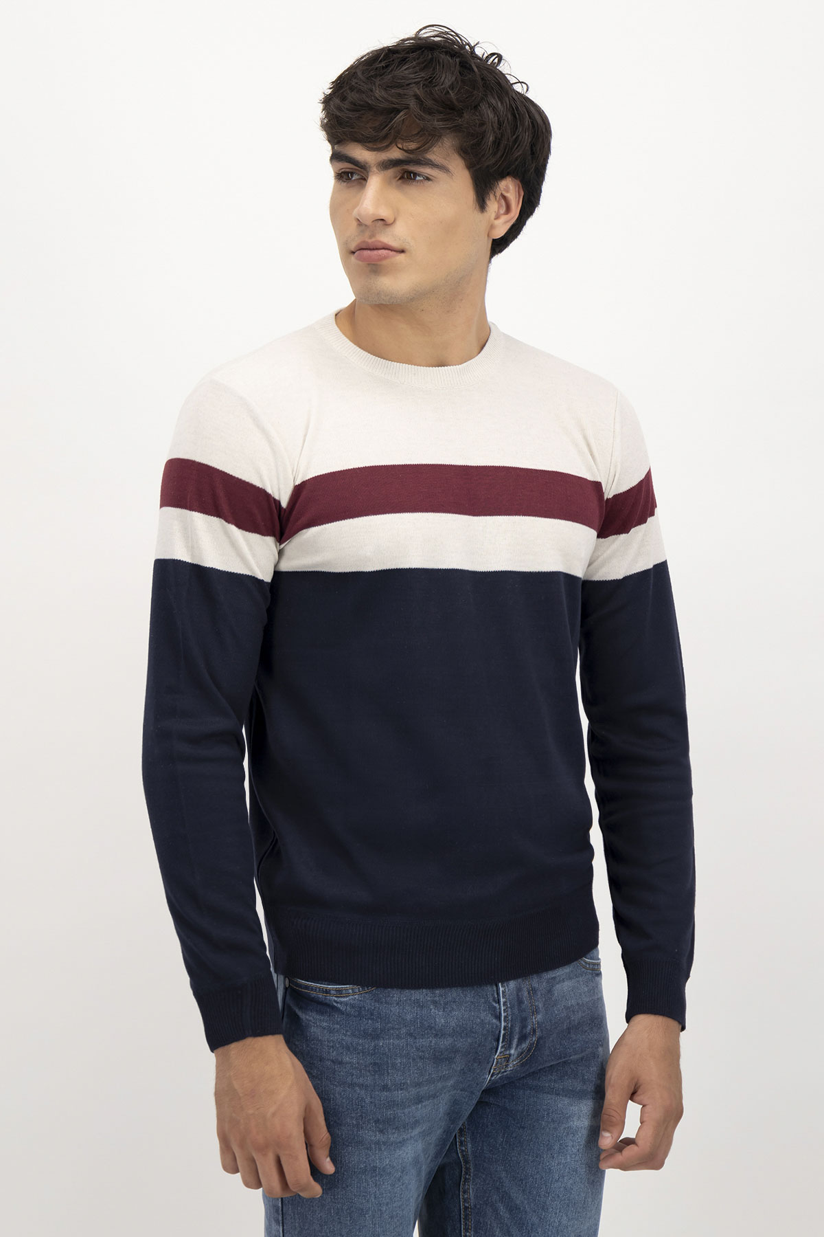 SUÉTER SLIM FIT LMENTAL image number 0