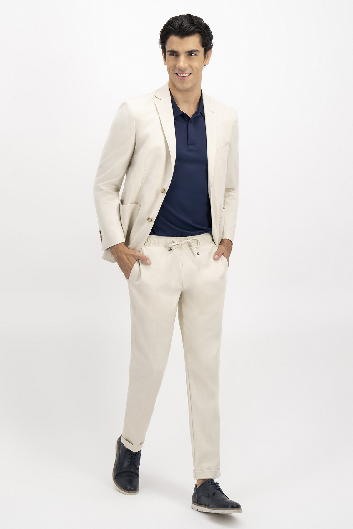 SACO SEPARATE SLIM FIT LMENTAL image number 2