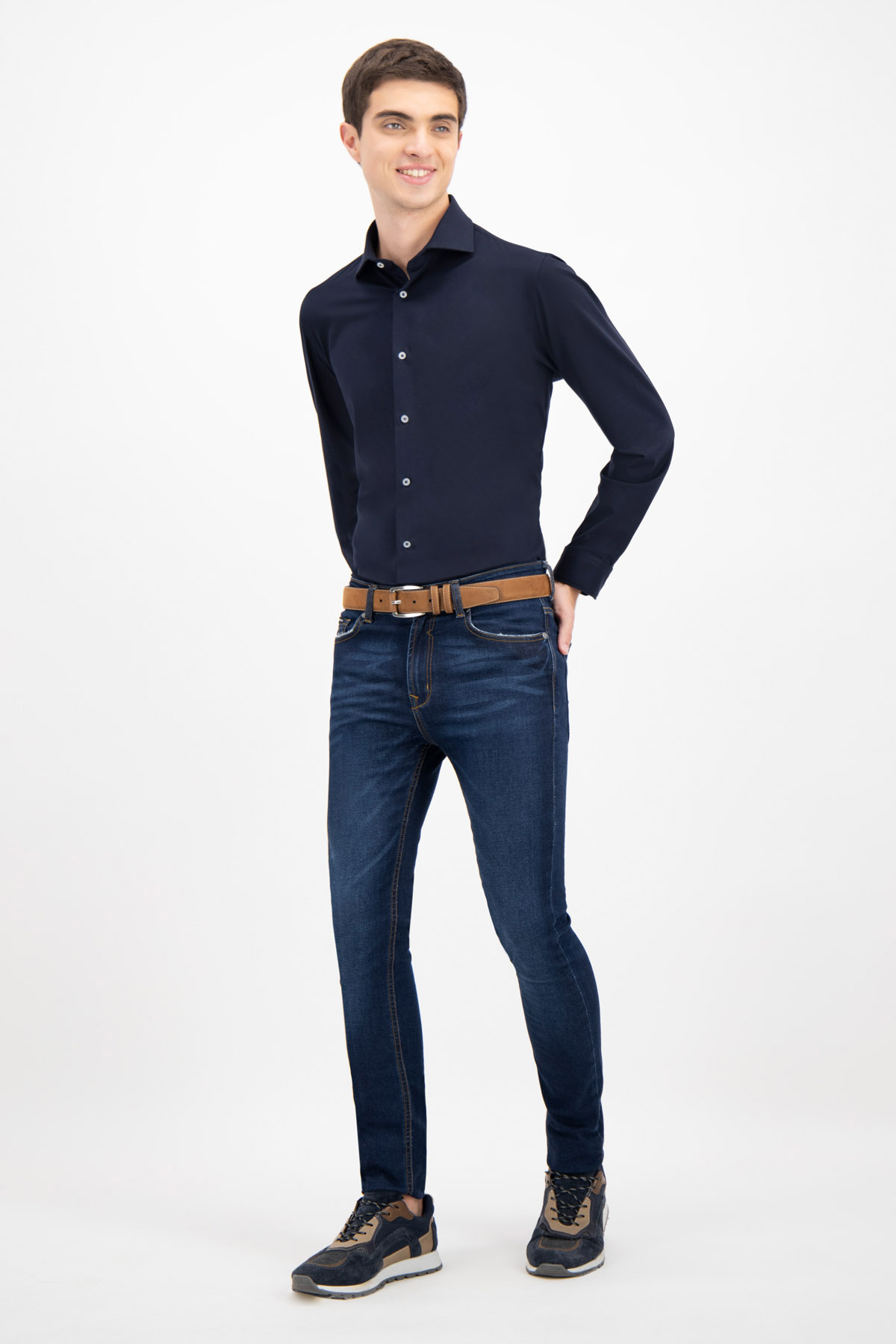 CAMISA SPORT SLIM FIT LMENTAL image number 0
