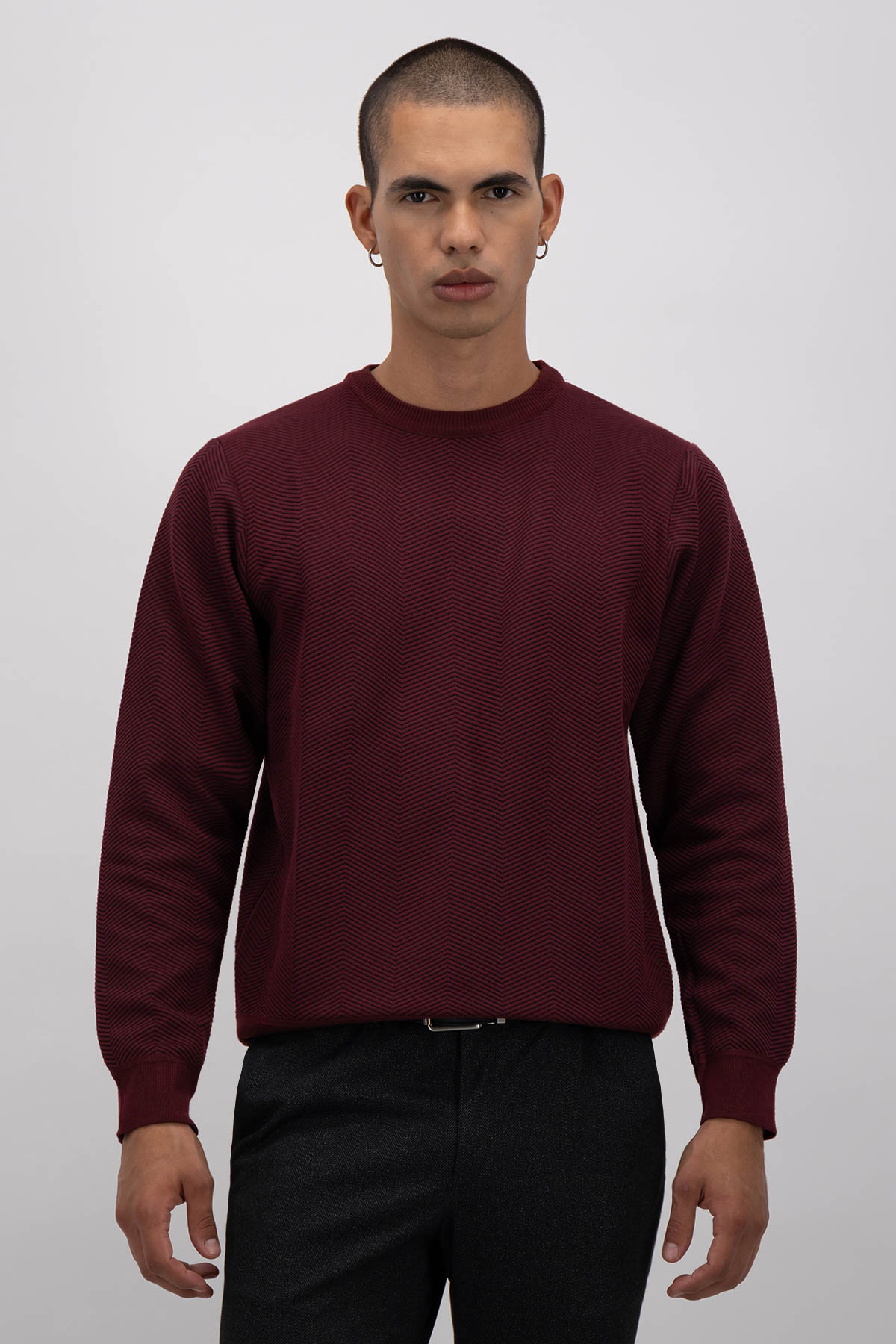 SUÉTER SLIM FIT LMENTAL image number 1