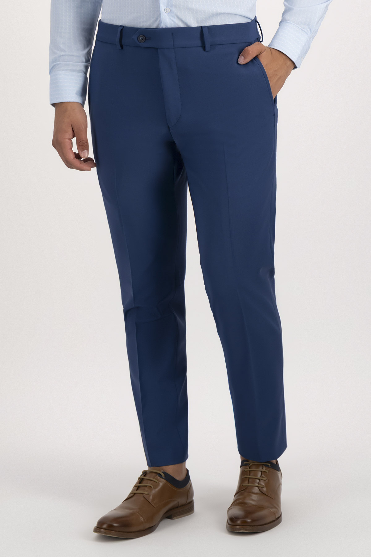 Traje Formal Fresco Di Lana Slim Fit Lamberti image number 3
