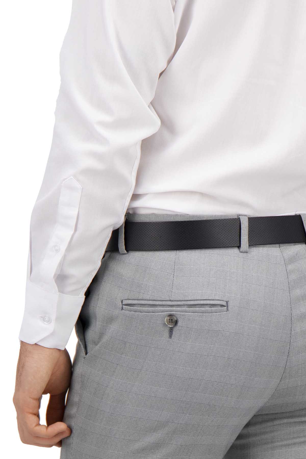 CAMISA VESTIR BLANCA CONTEMPORARY FIT LMENTAL image number 3
