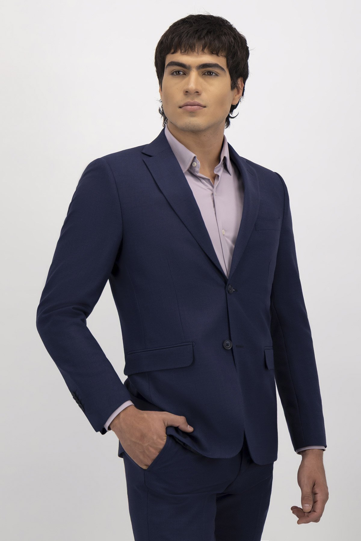 Traje Fresco Di Lana Slim Fit