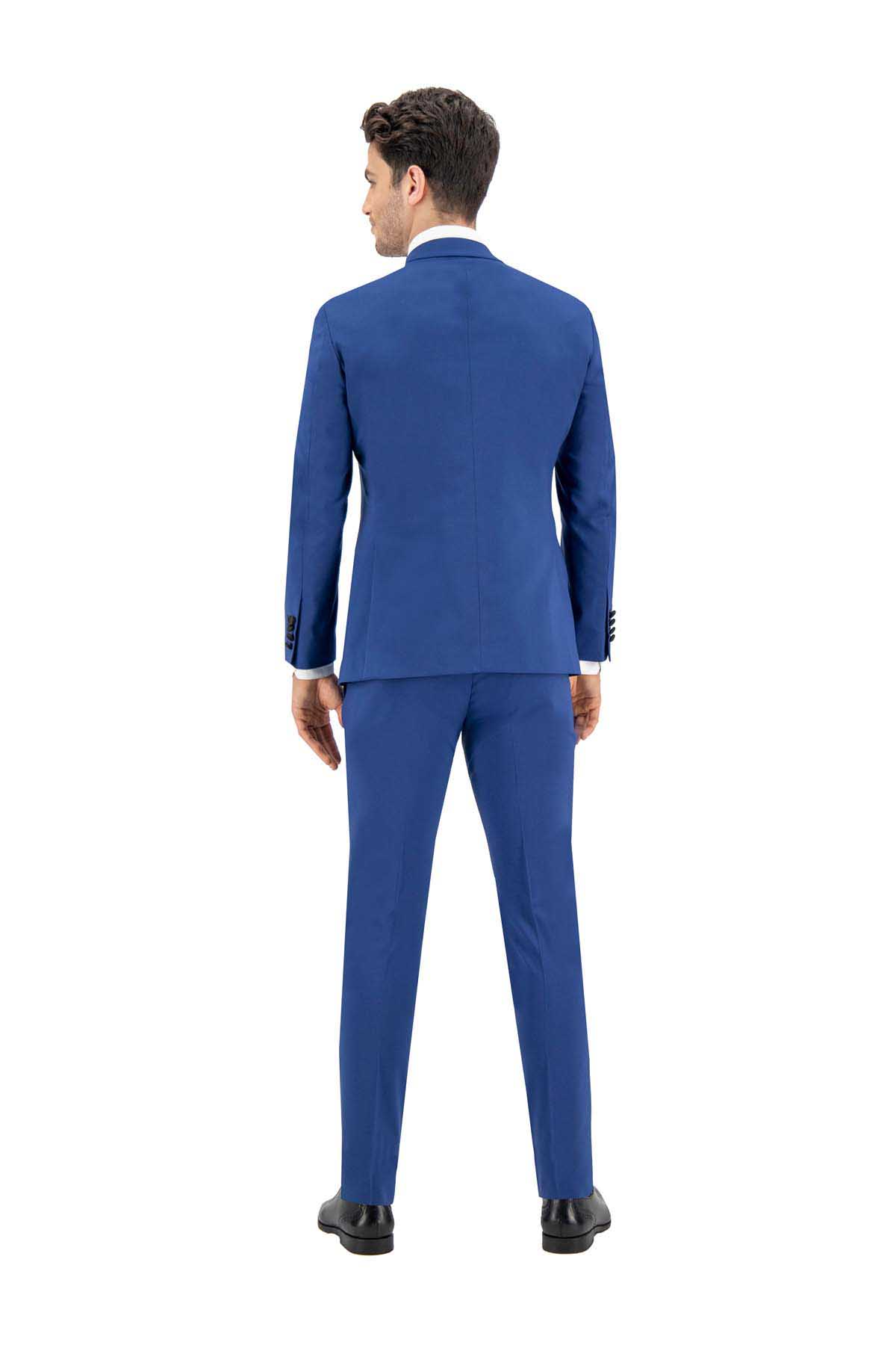 SMOKING AZUL MARINO SLIM FIT LMENTAL image number 1