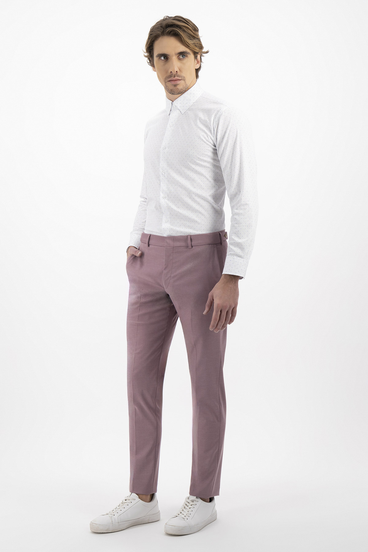 PANTALÓN SEPARATE BAMBOO FIBER SLIM FIT LMENTAL image number 0