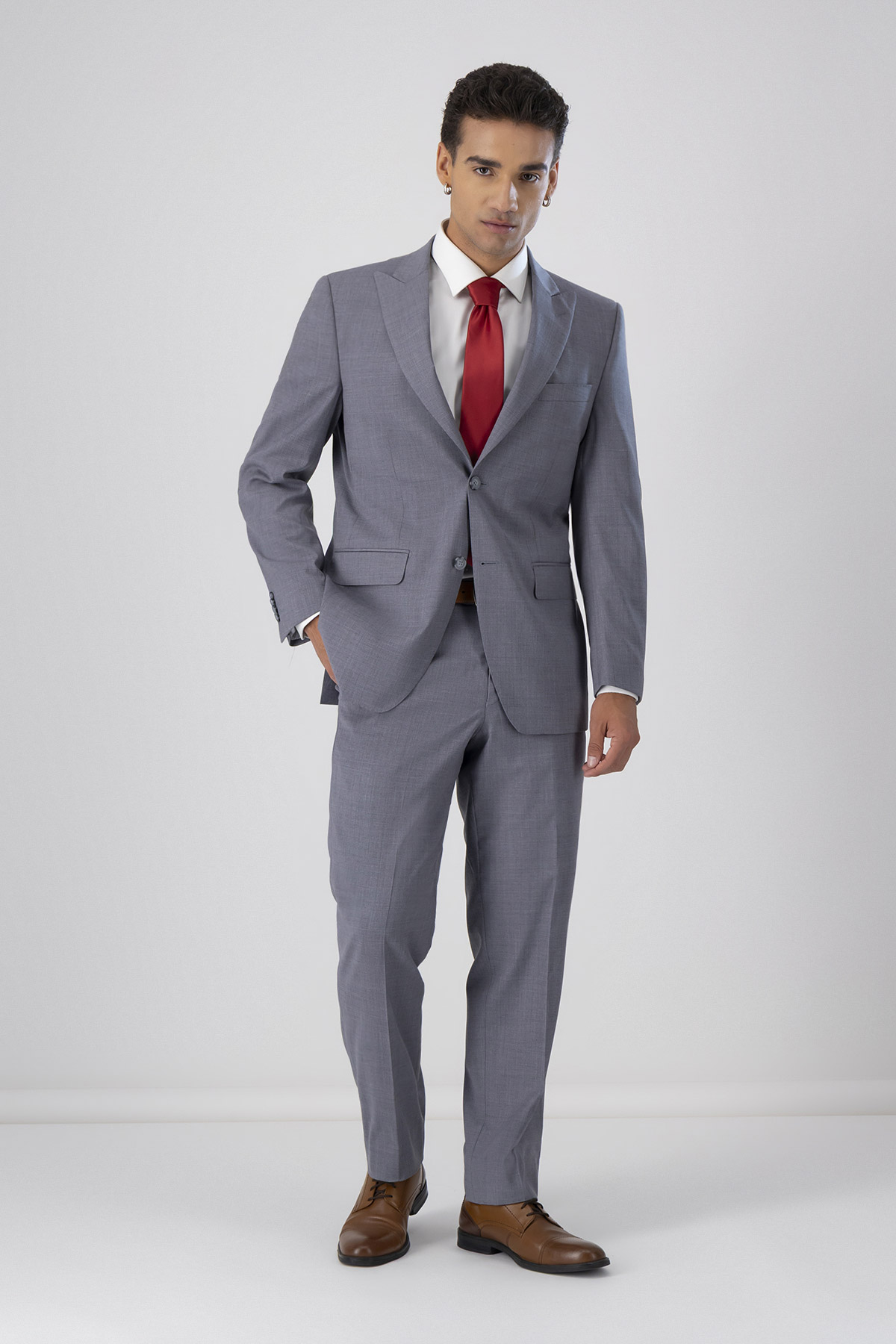 Traje Fresco Di Lana Contemporary Fit Lamberti Traje Fresco Di Lana Contemporary Fit Lamberti