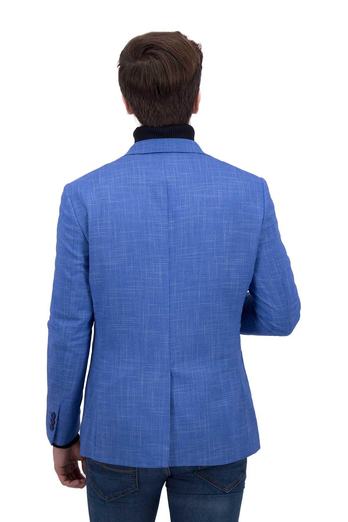 SACO SPORT AZUL ELÉCTRICO SLIM FIT SONNETI UO image number 2