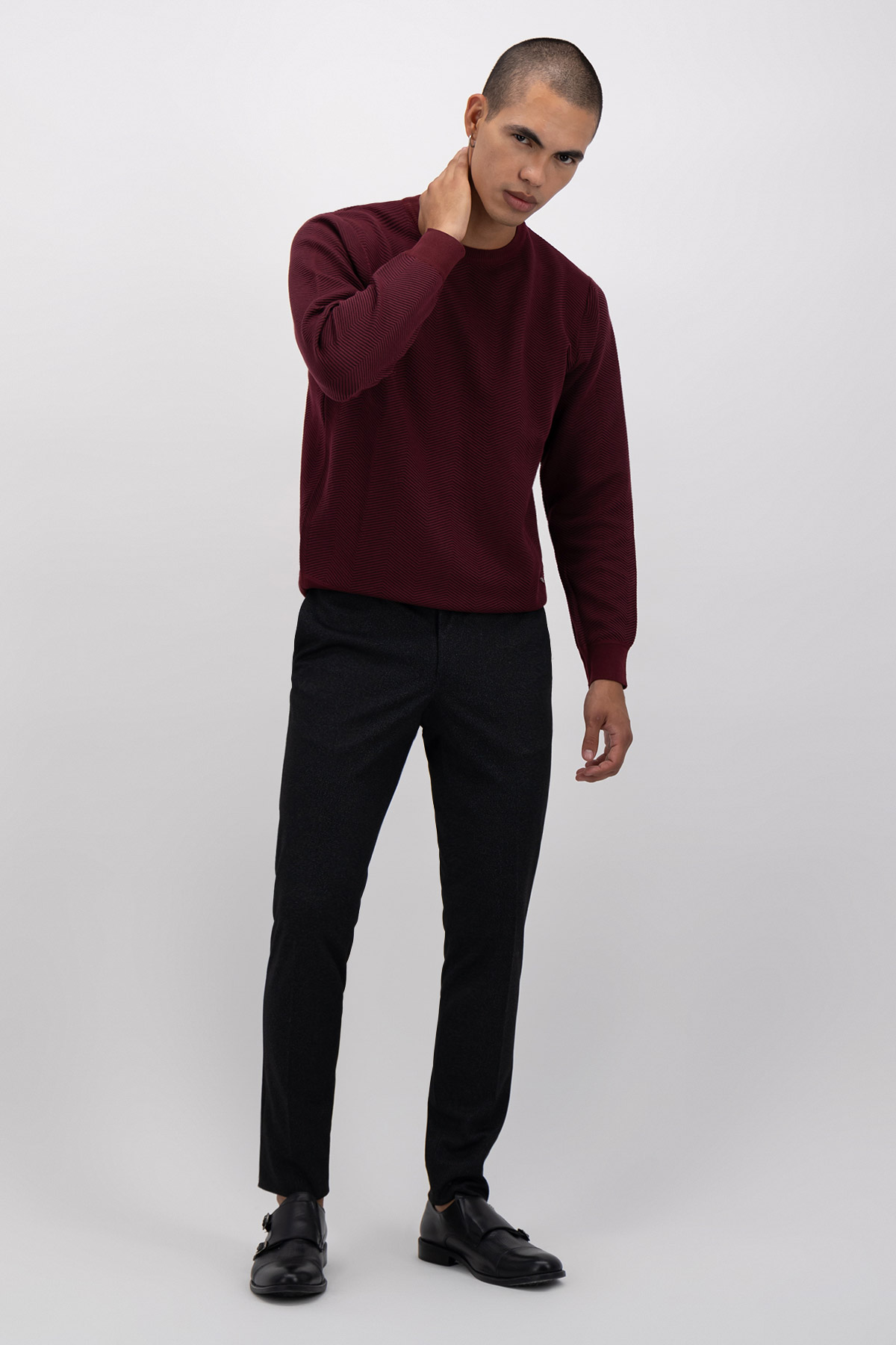 SUÉTER SLIM FIT LMENTAL image number 0