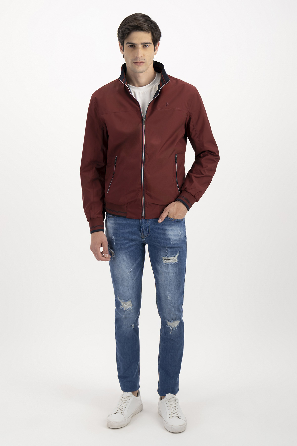 CHAMARRA REVERSIBLE MODERN FIT ROYALTON image number 3