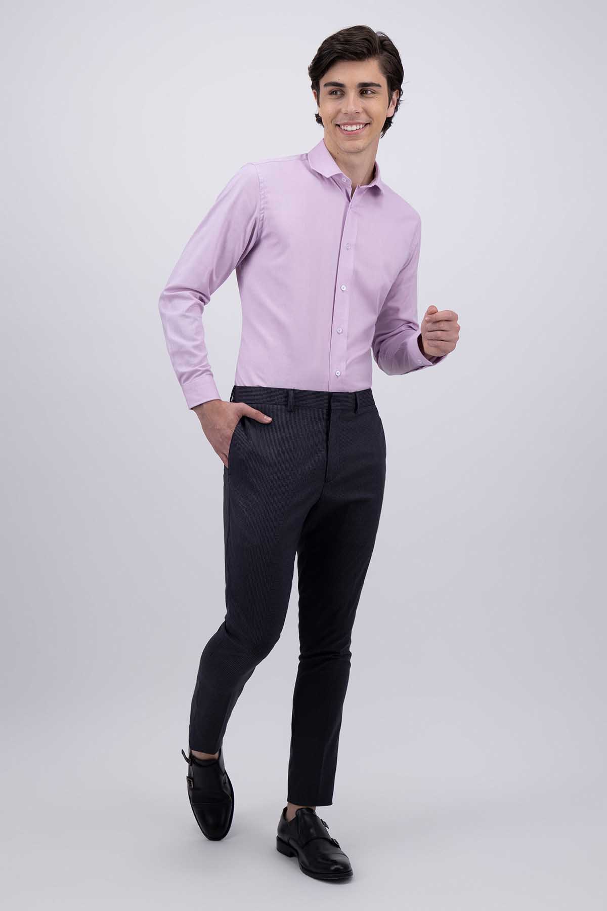PANTALÓN SEPARATE CAFÉ SKINNY FIT LMENTAL image number 0