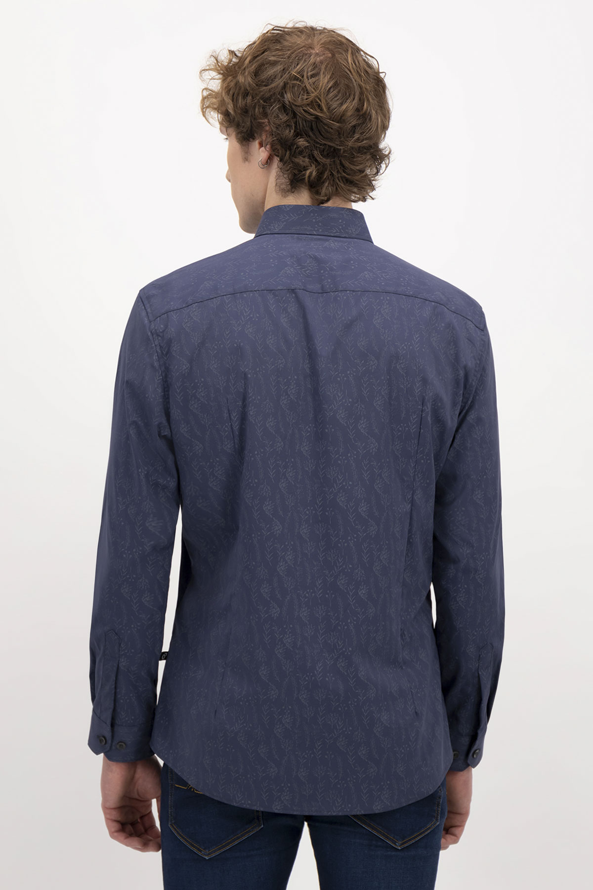 CAMISA CASUAL BAMBOO FIBER SLIM FIT LMENTAL