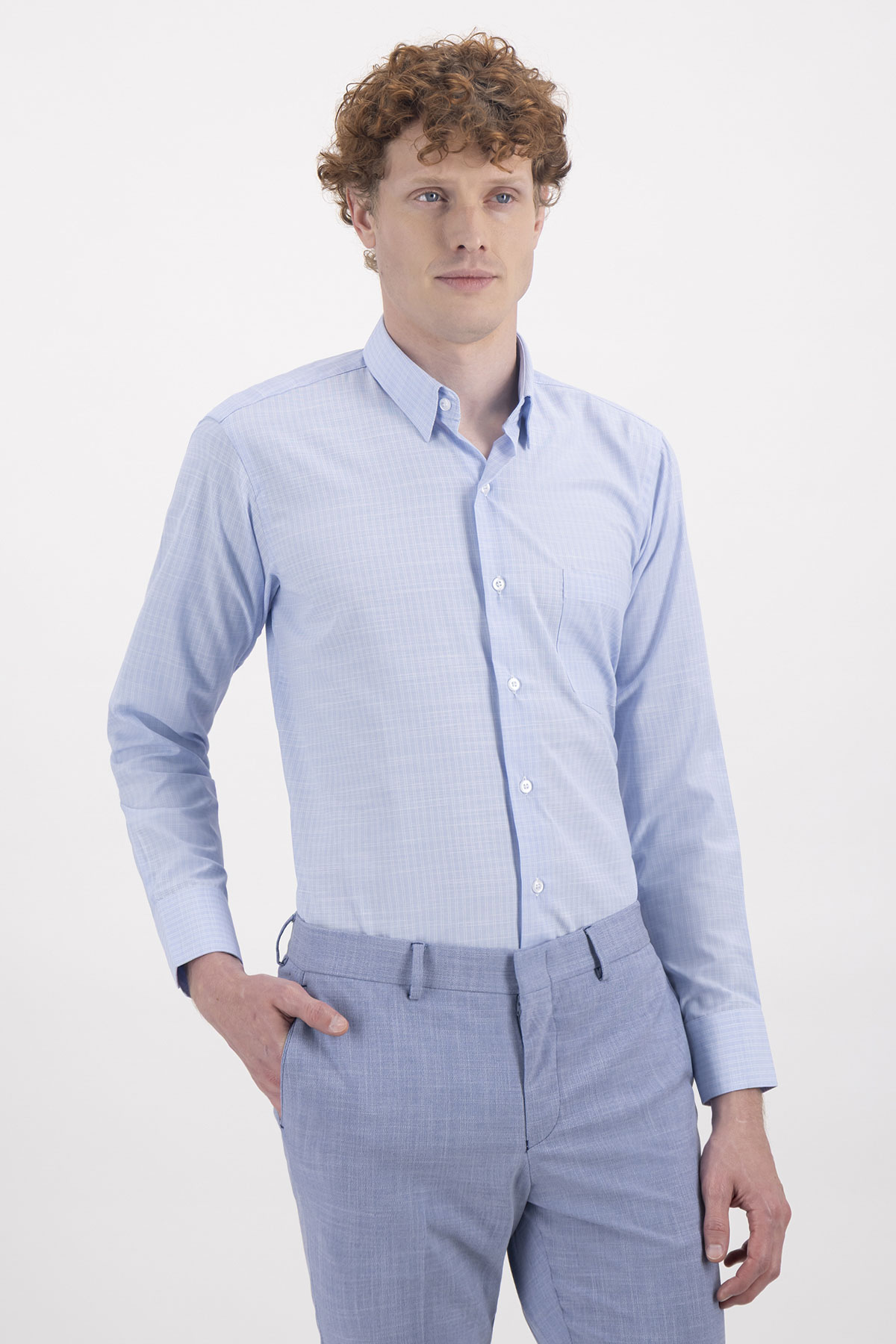 camisa formal contemporary fit sonneti