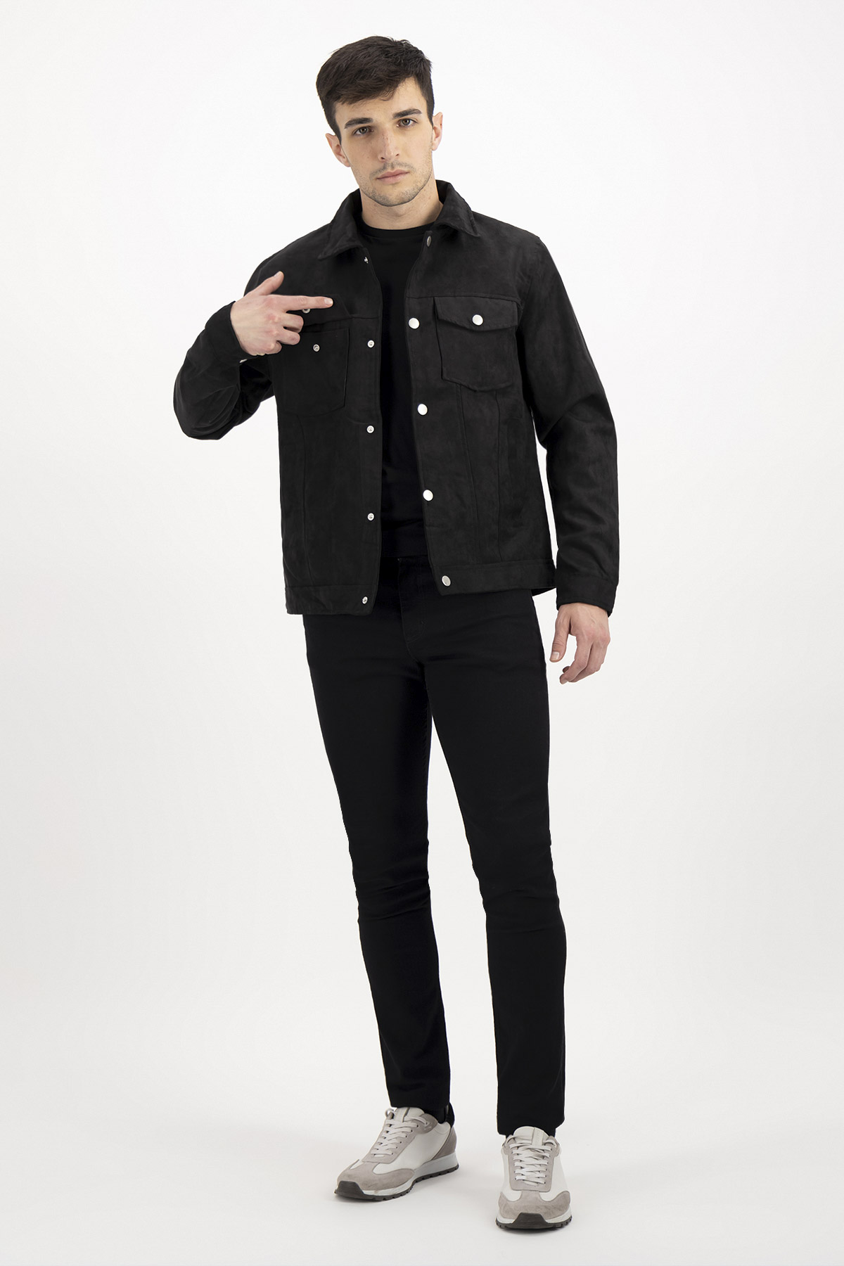 CHAMARRA SLIM FIT LMENTAL image number 0