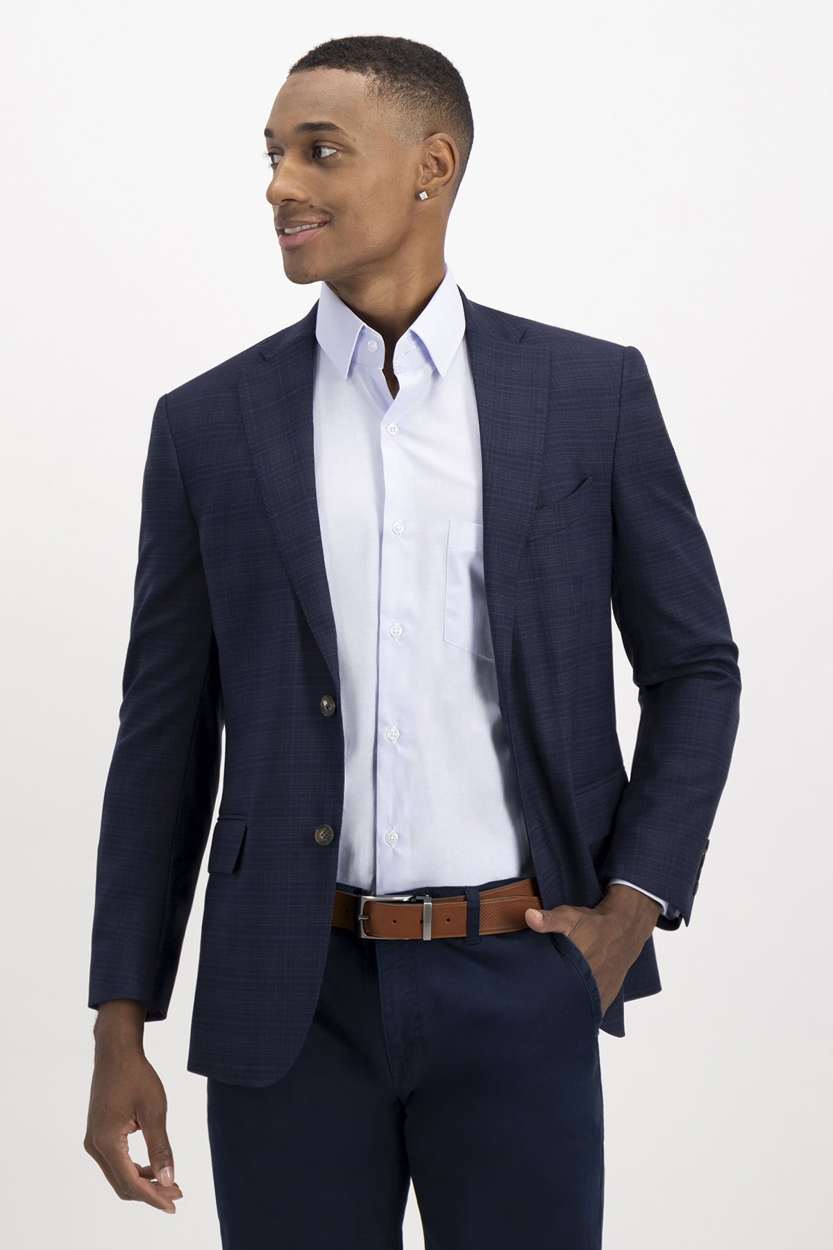 SACO CASUAL FRESCO DI LANA SLIM FIT LAMBERTI image number 0