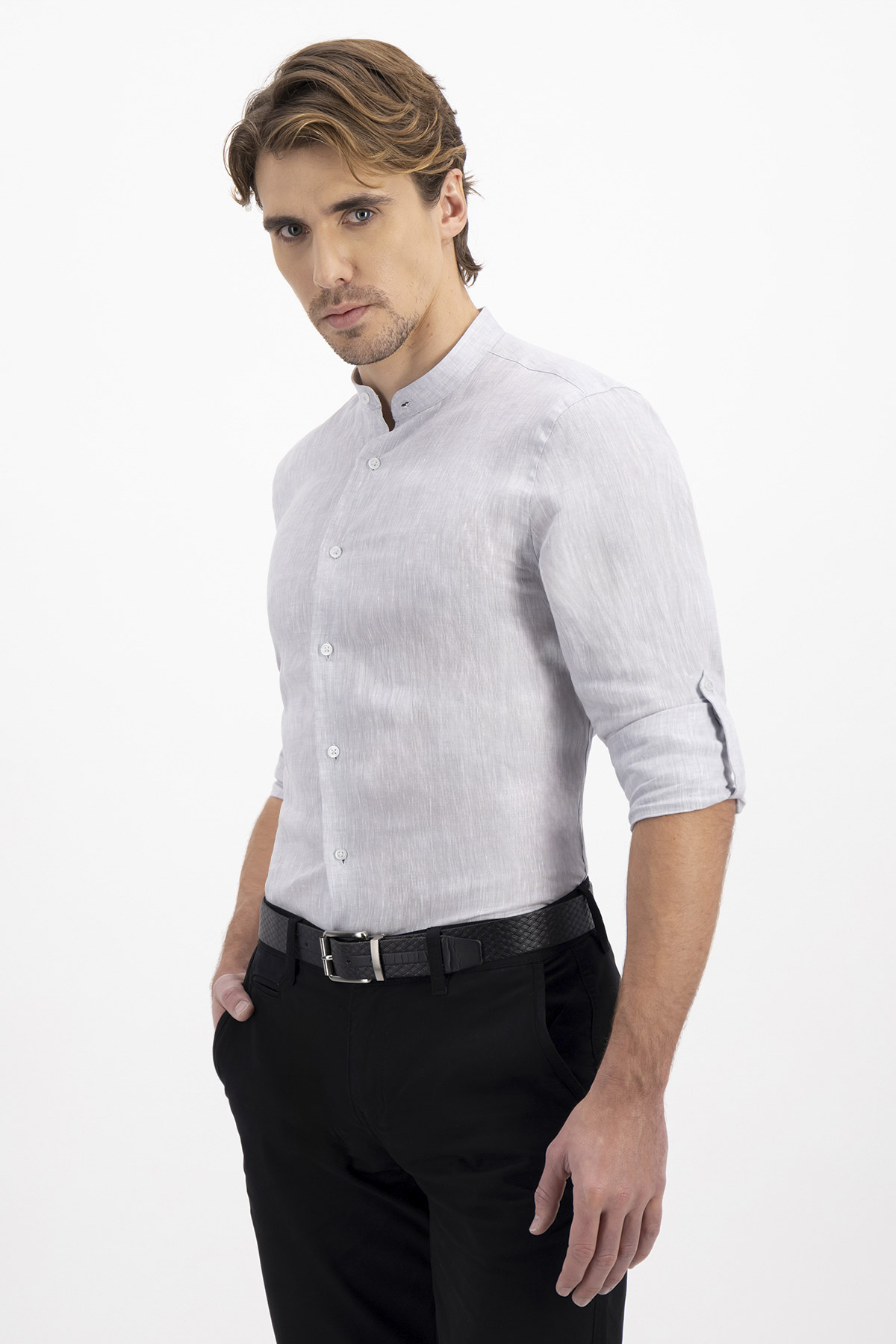 CAMISA CASUAL SLIM FIT LMENTAL image number 0