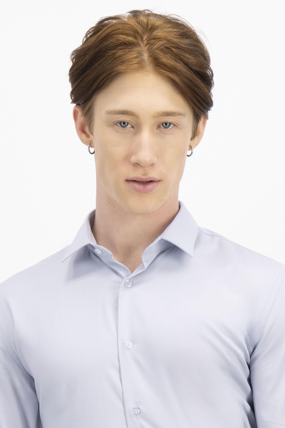 CAMISA FORMAL BAMBOO FIBER VERDE SLIM FIT LMENTAL