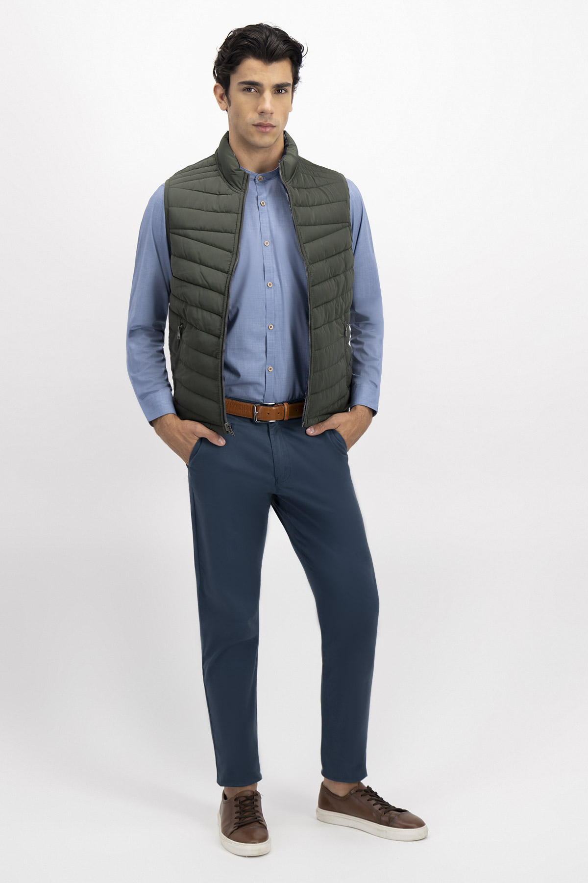 CHALECO CONTEMPORARY FIT ROYALTON image number 3