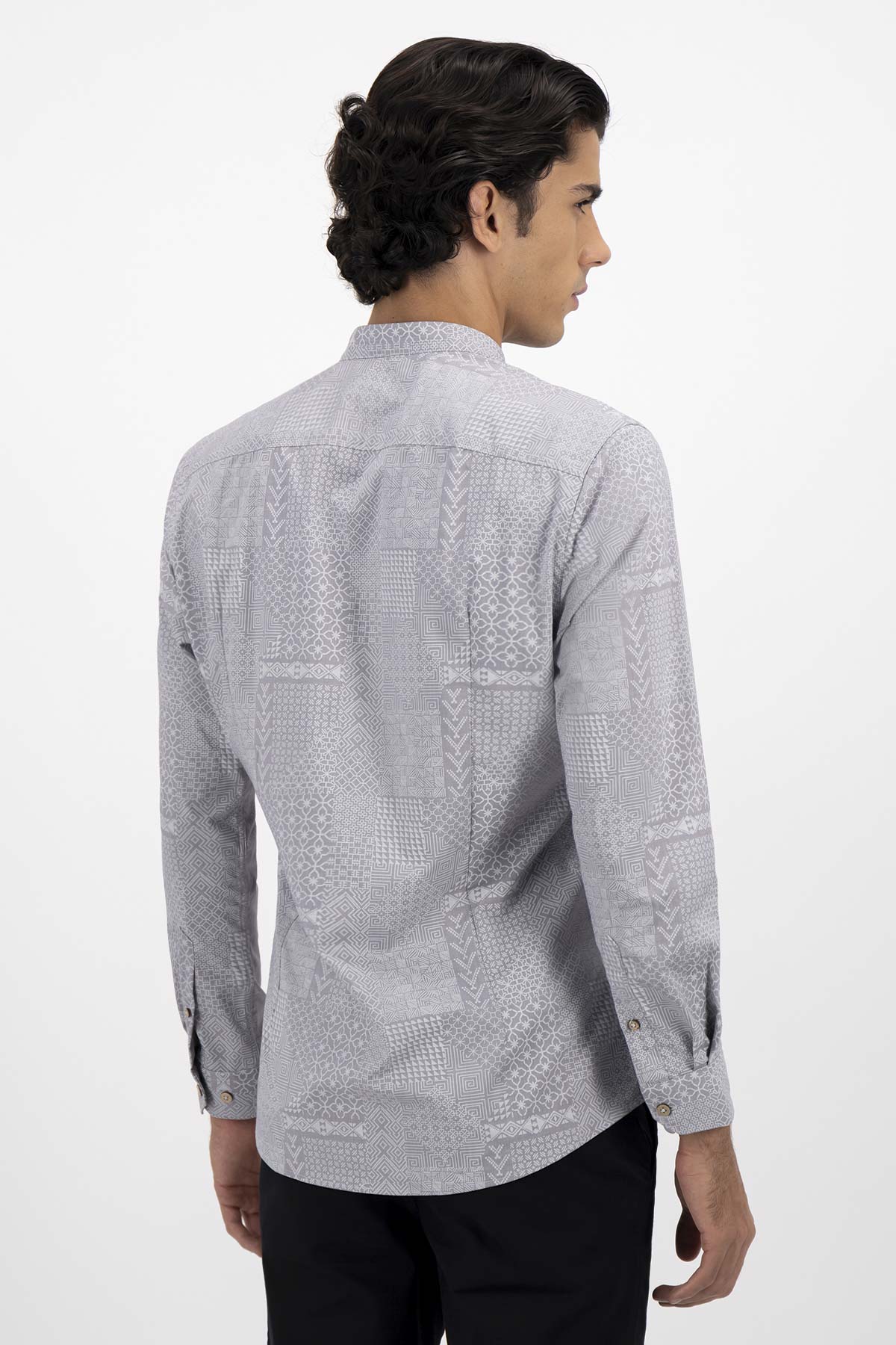 CAMISA CASUAL TLAOLLI SLIM FIT MENS FASHION