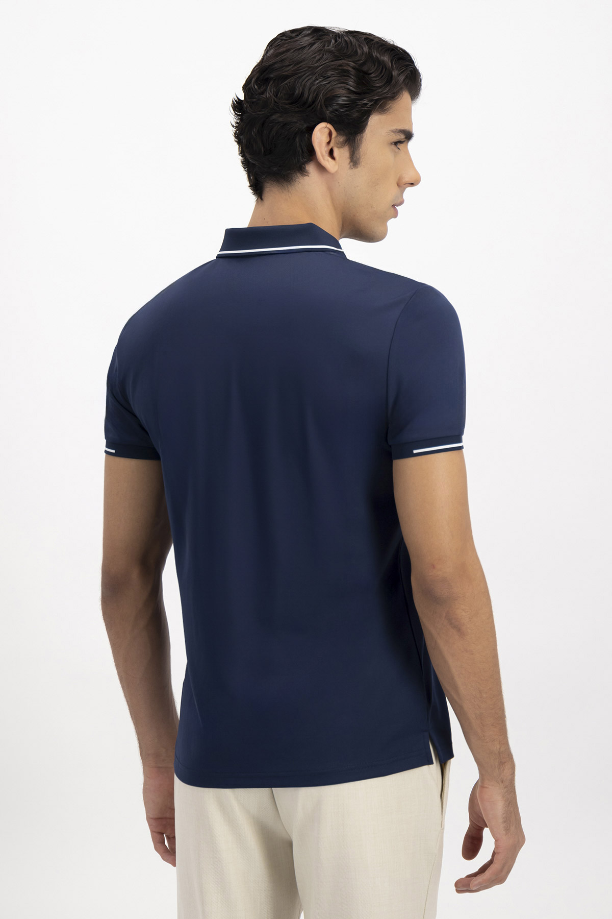 PLAYERA POLO MOVE SLIM FIT LMENTAL