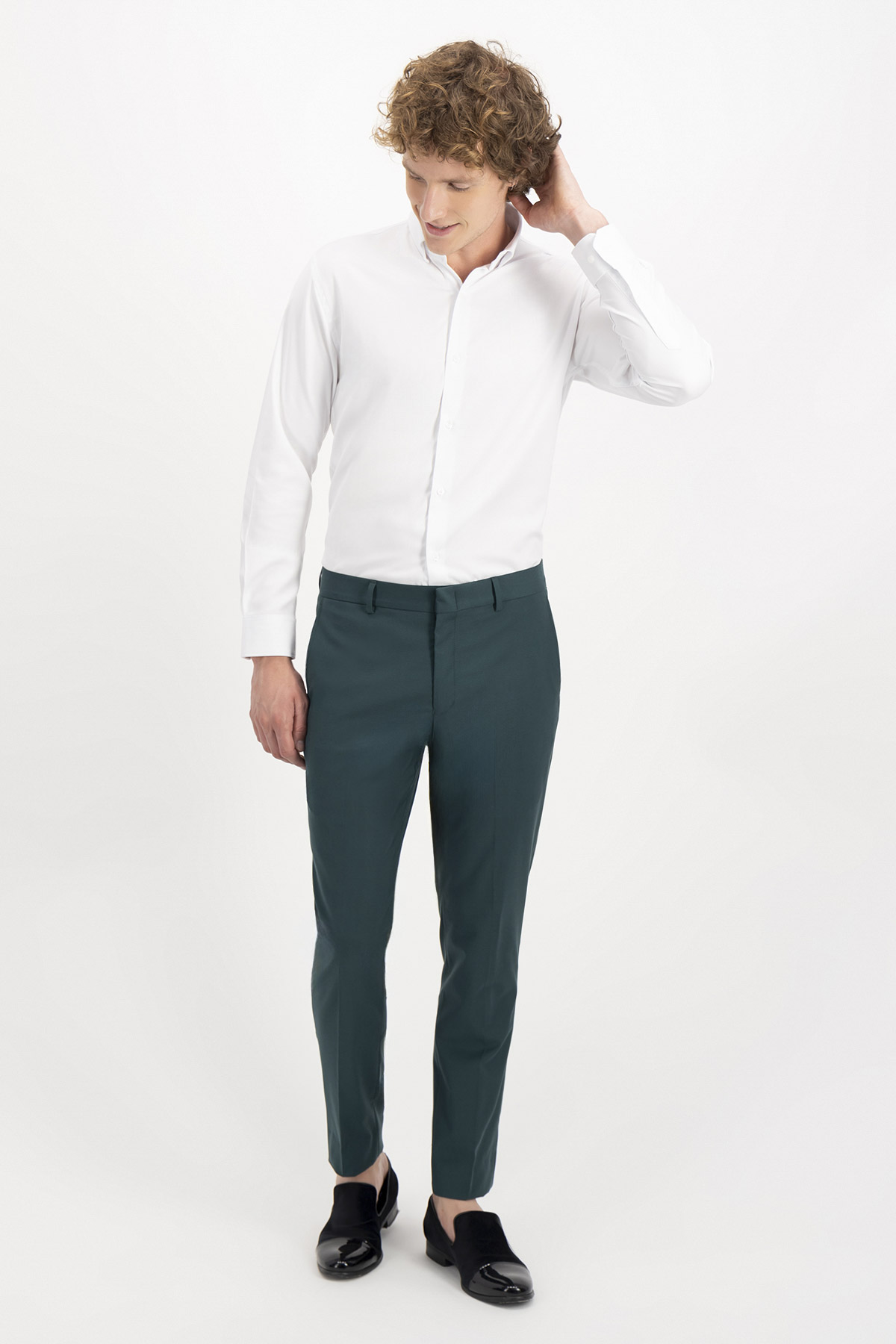 CAMISA FORMAL BAMBOO FIBER SLIM FIT LMENTAL image number 3