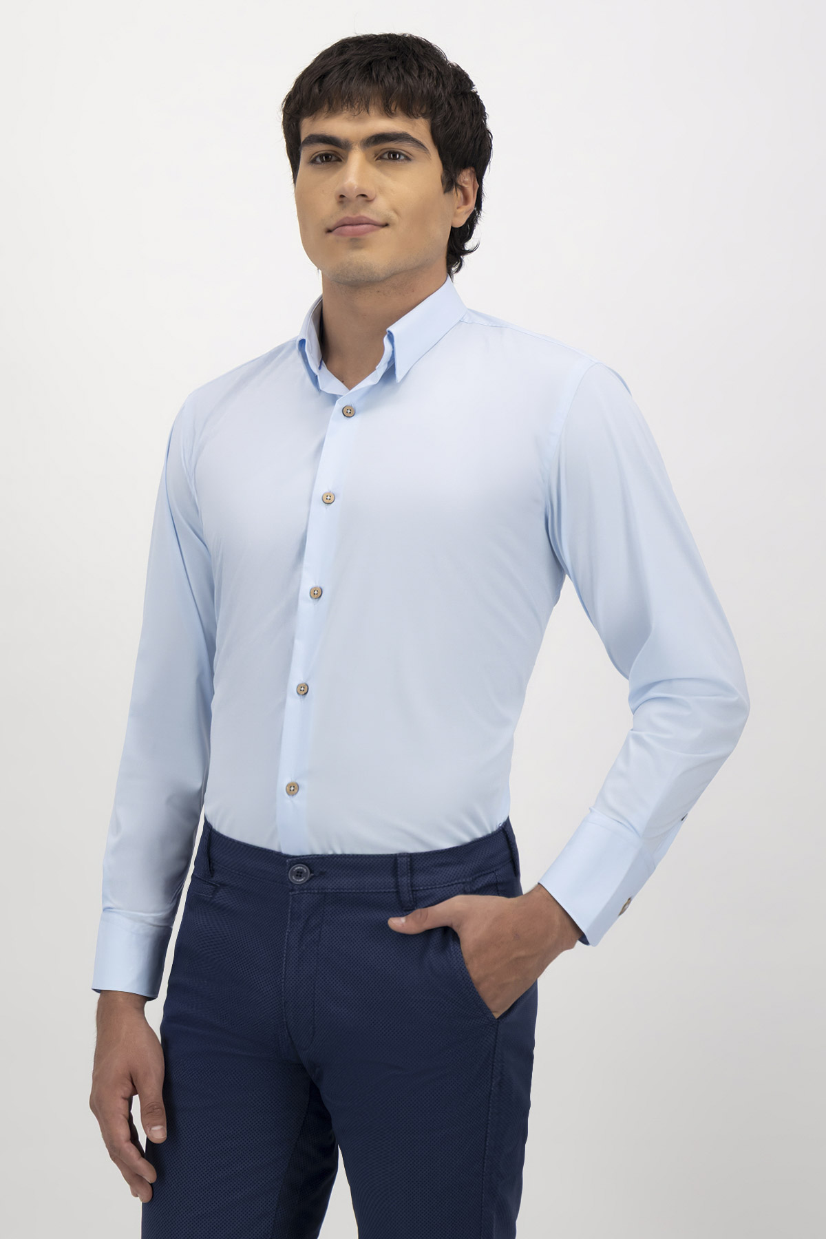 Camisa Formal Tlaolli Slim Fit Lamberti