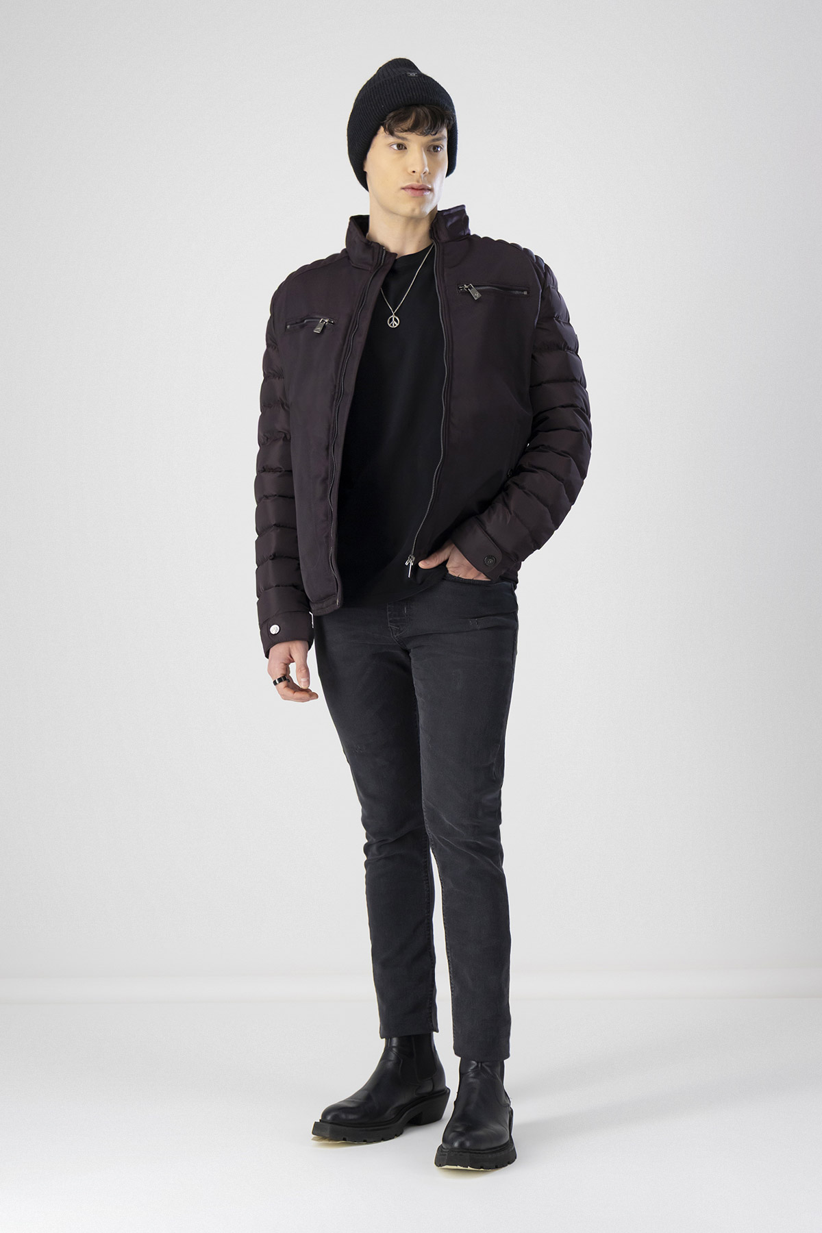 Chamarra Casual Slim Fit Lmental