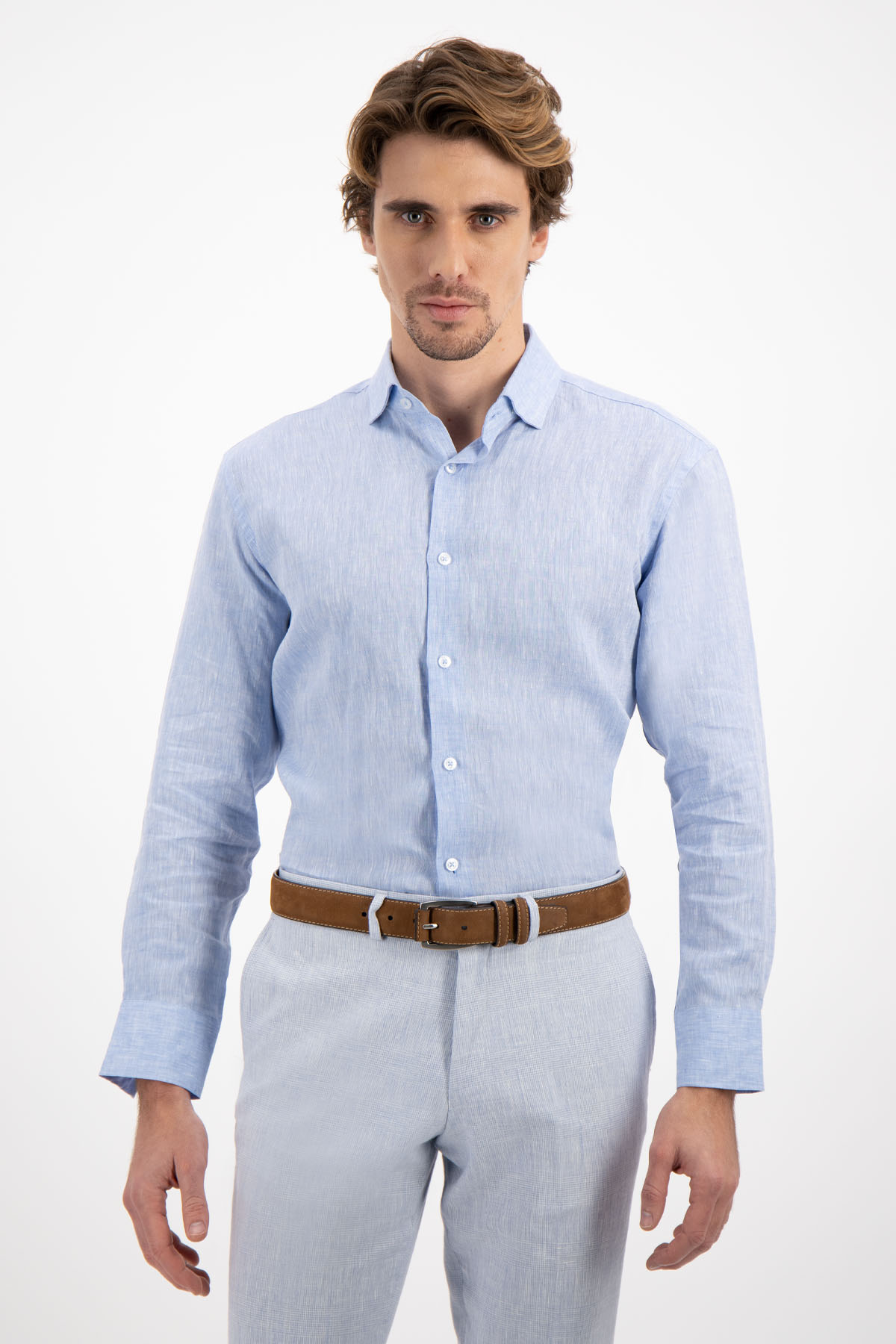 CAMISA CASUAL CONTEMPORARY FIT LAMBERTI