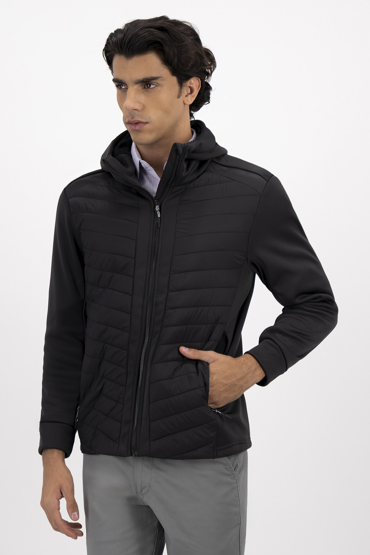 CHAMARRA SLIM FIT LMENTAL image number 0