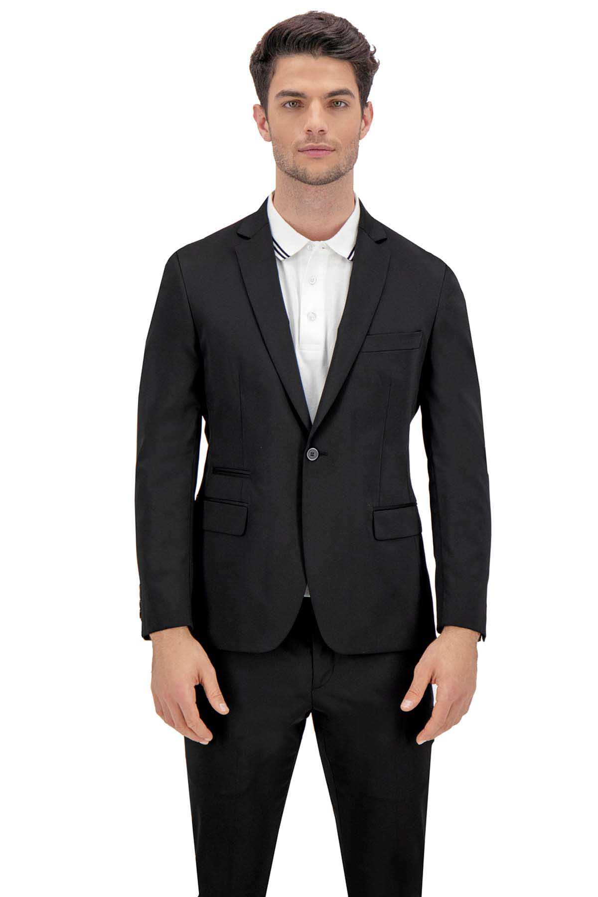 TRAJE TECHNO SUIT NEGRO image number 2