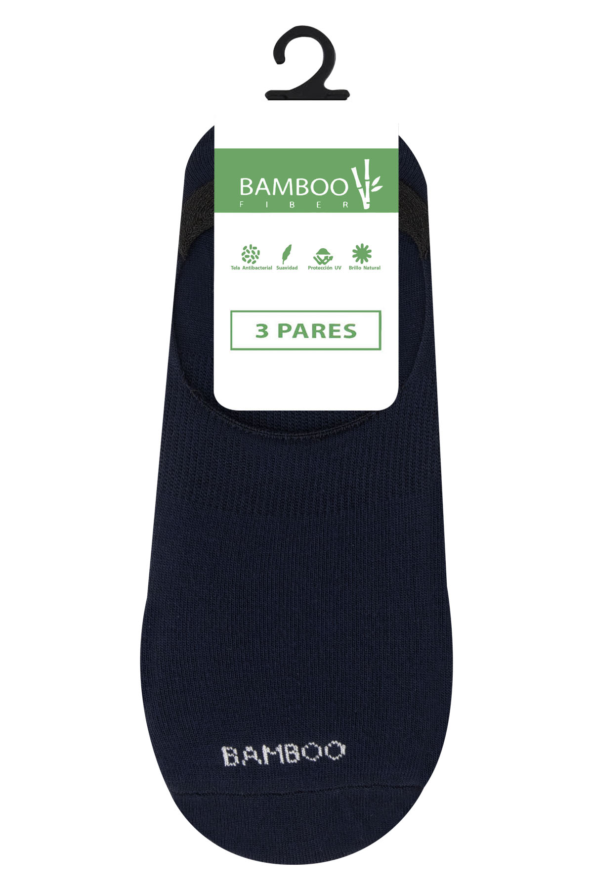 3 Pack Calcetines Bamboo Fiber Mens Fashion image number 0
