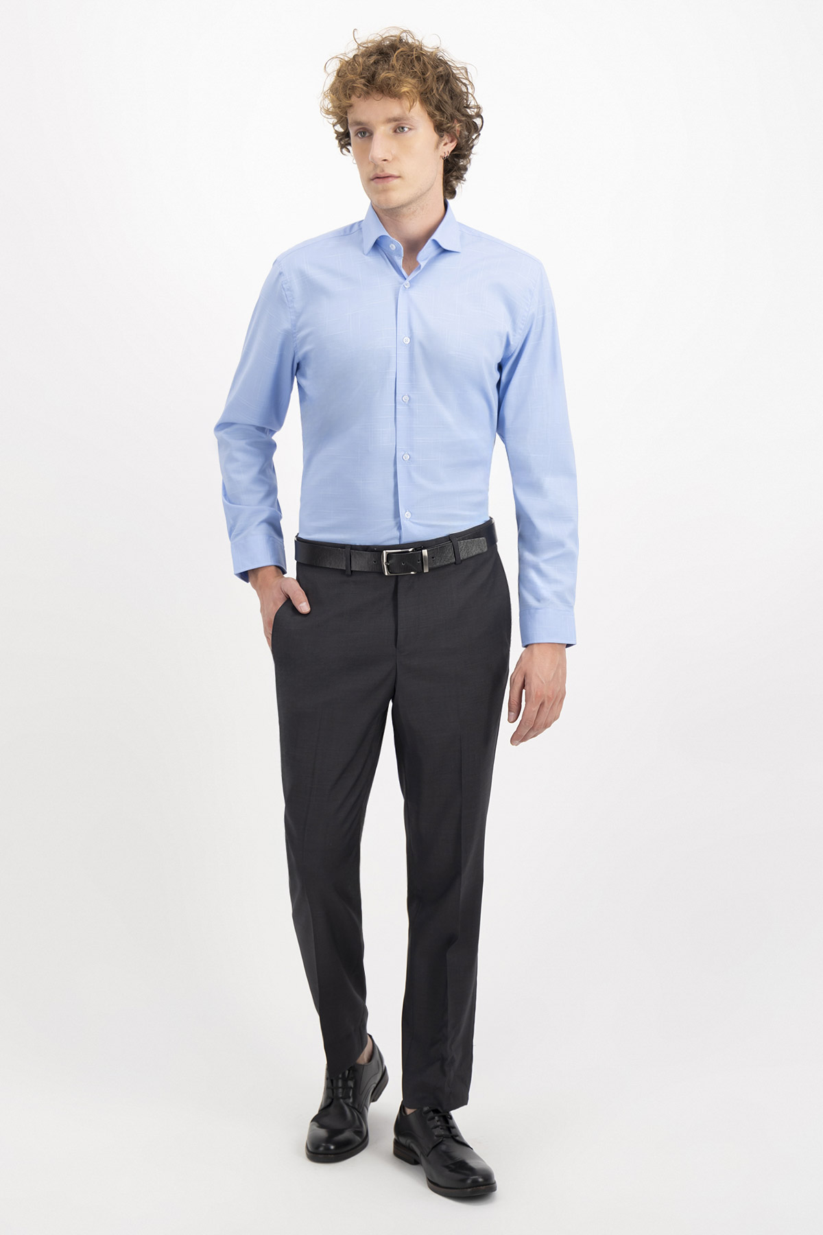 CAMISA CASUAL SLIM FIT LMENTAL image number 3