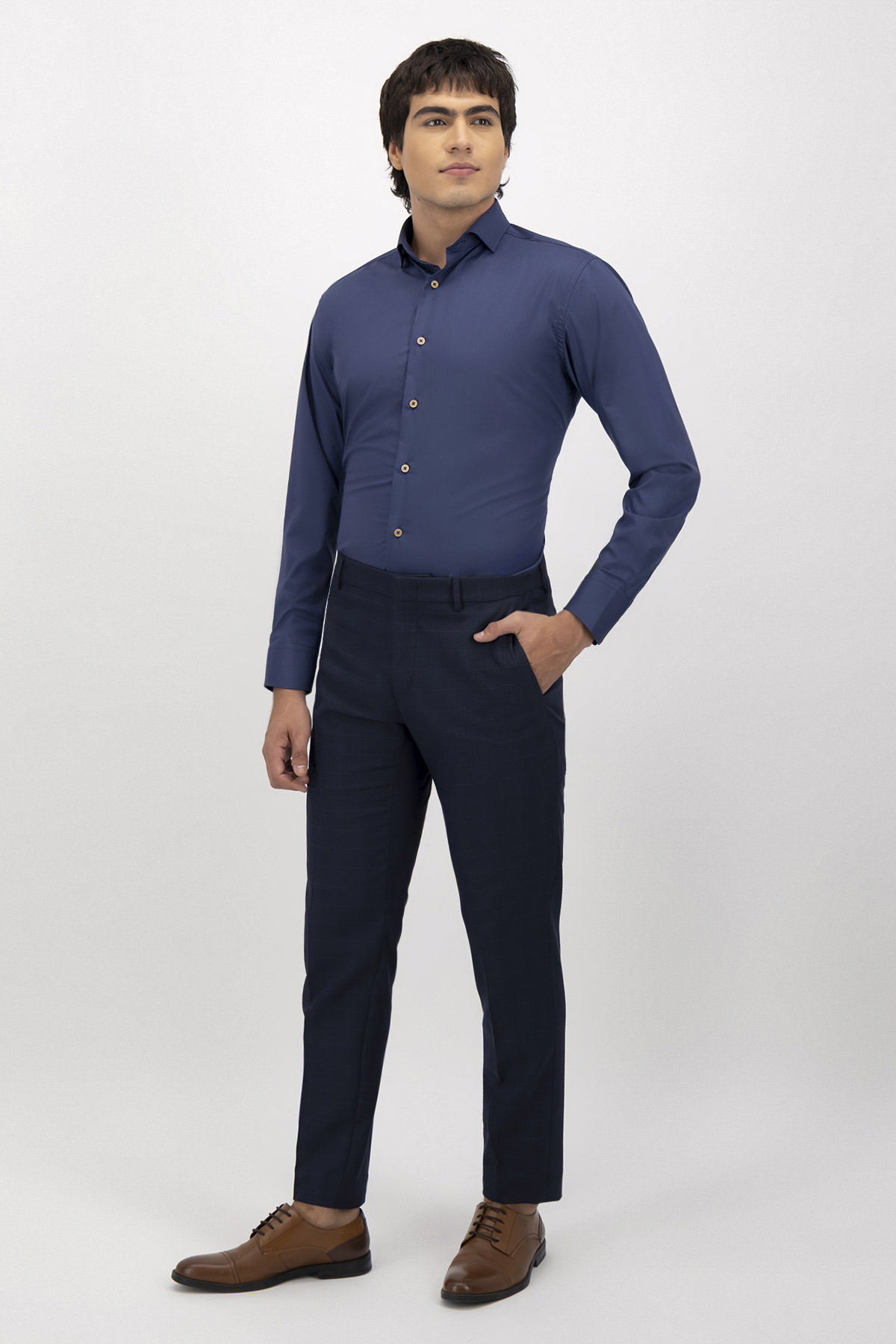 Camisa Formal Tlaolli Slim Fit Lamberti image number 3