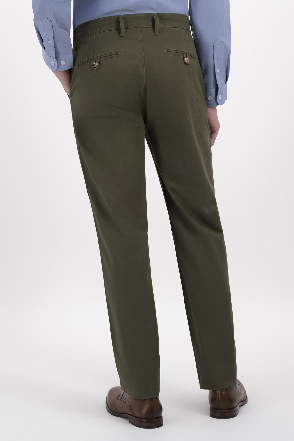 PANTALÓN CASUAL CONTEMPORARY FIT LAMBERTI image number 1