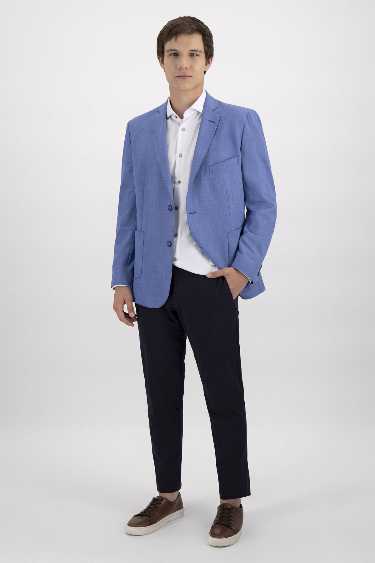 Camisa Formal Tlaolli Slim Fit