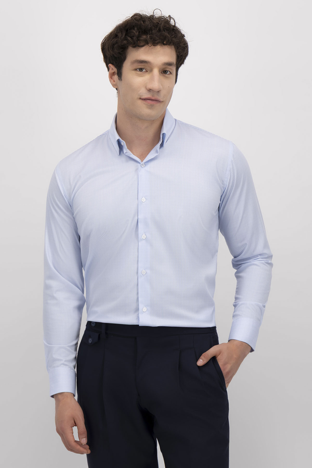 Camisa Milk Touch Slim
