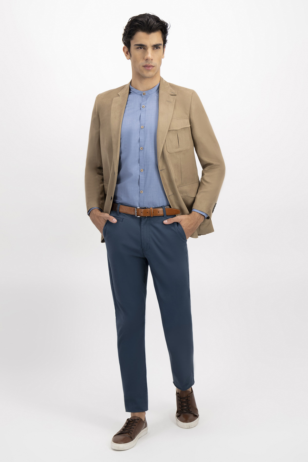 SACO CASUAL CONTEMPORARY FIT LAMBERTI image number 2