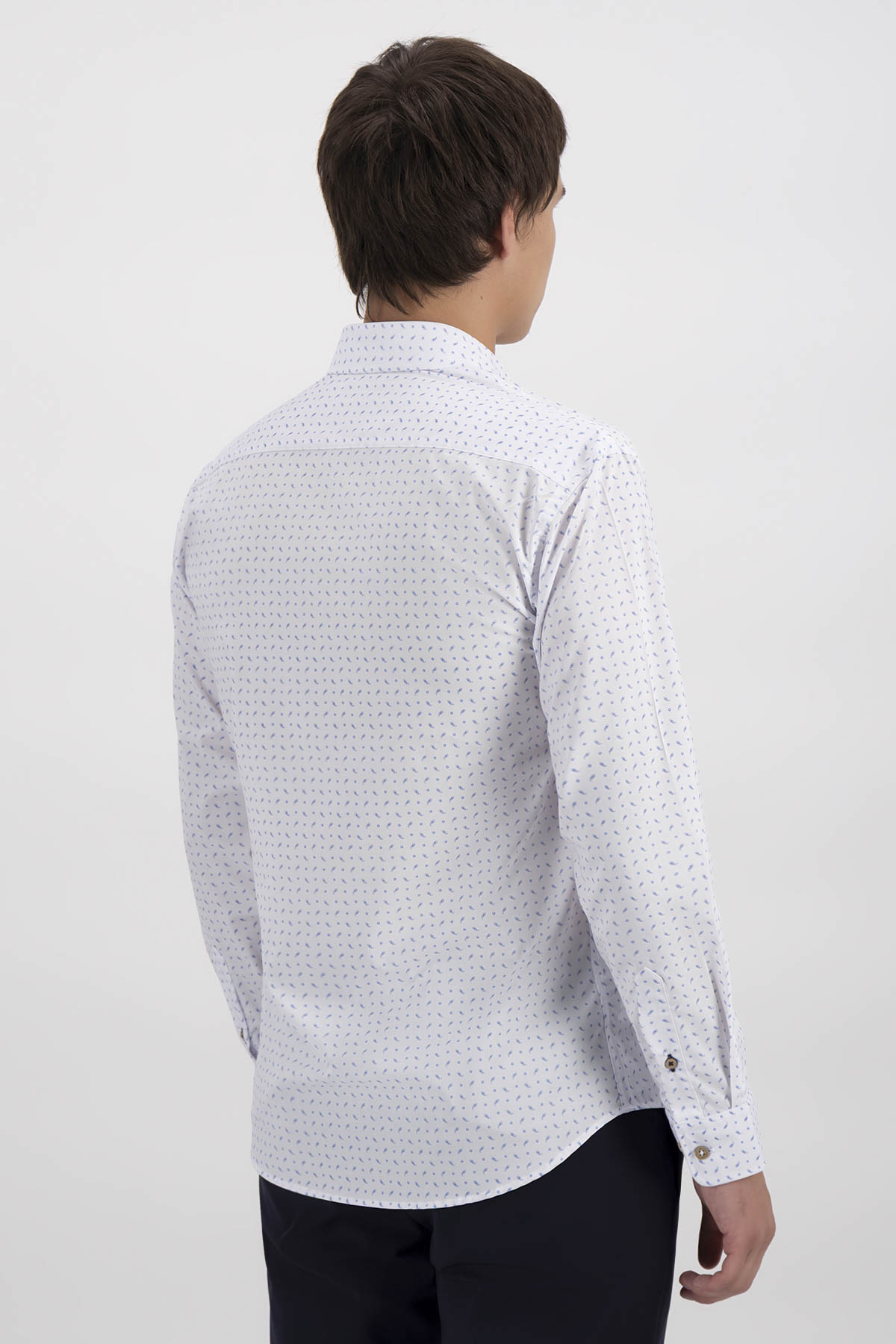 Camisa Casual Tlaolli Slim Fit