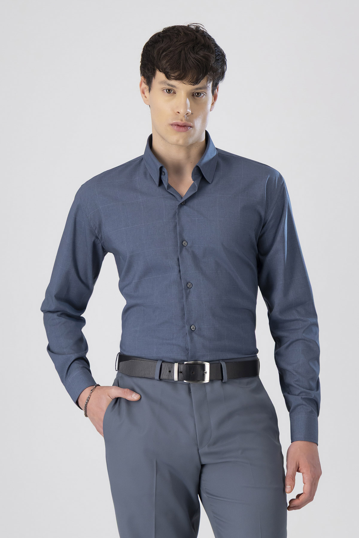 Camisa Formal Bamboo Fiber Slim FitCamisa Formal Bamboo Fiber Slim Fit Lmental image number 2