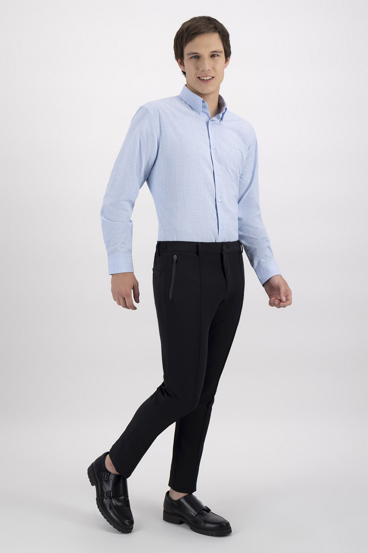 Camisa Formal Linen Slim Fit image number 3