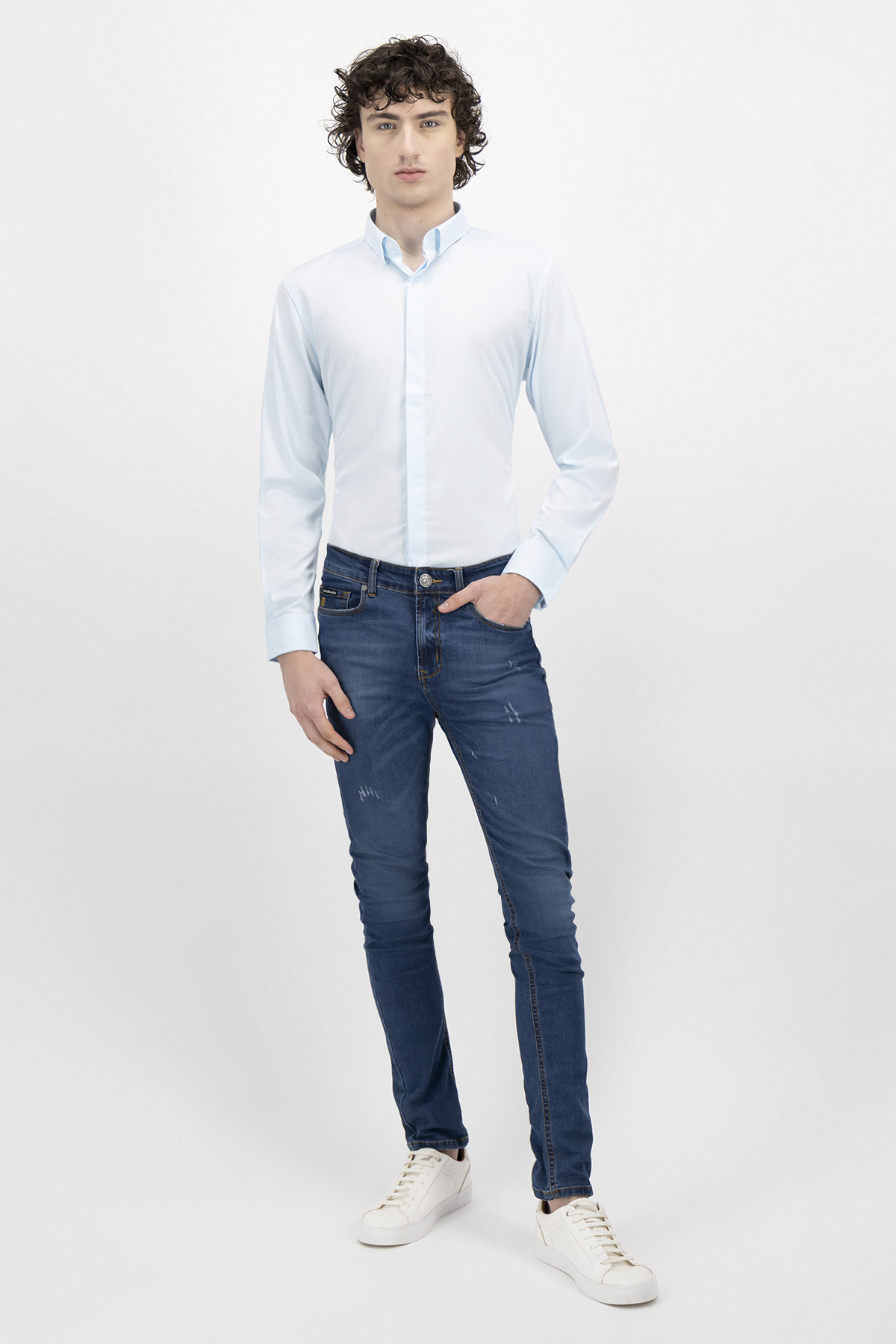 Camisa Formal Bamboo Fiber Skinny Fit Lmental image number 3