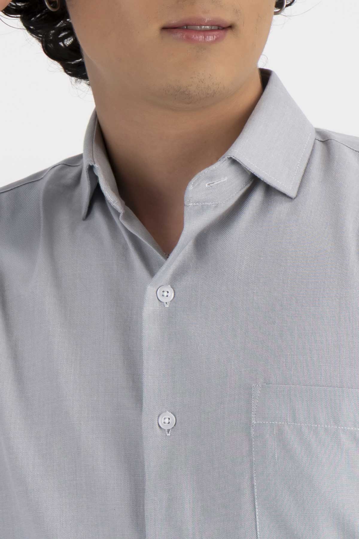 Camisa Cotton Blend Contemporary image number 3
