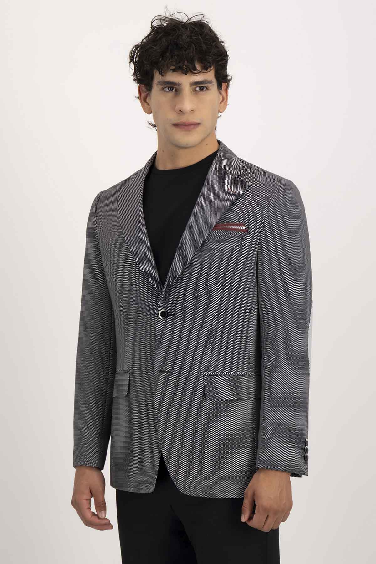 Saco Casual Jersey Slim Fit Sonneti image number 2