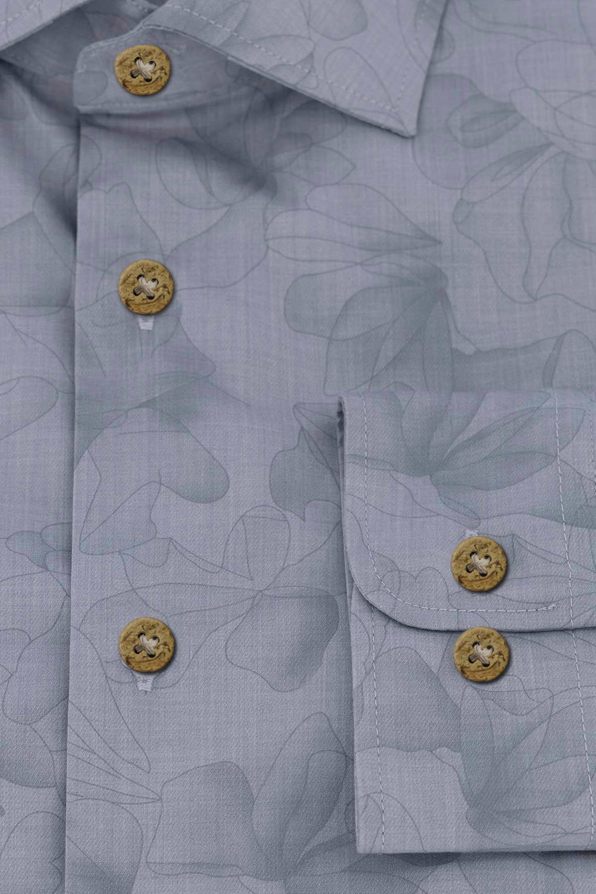 CAMISA CASUAL TLAOLLI SLIM FIT MENS FASHION image number 3