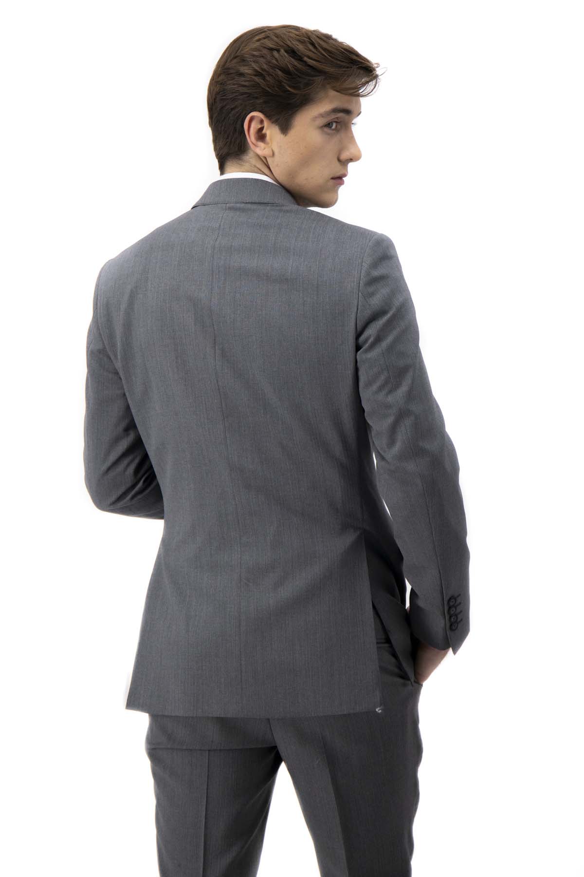 TRAJE GRIS CONTEMPORANEO LAMBERTI image number 3