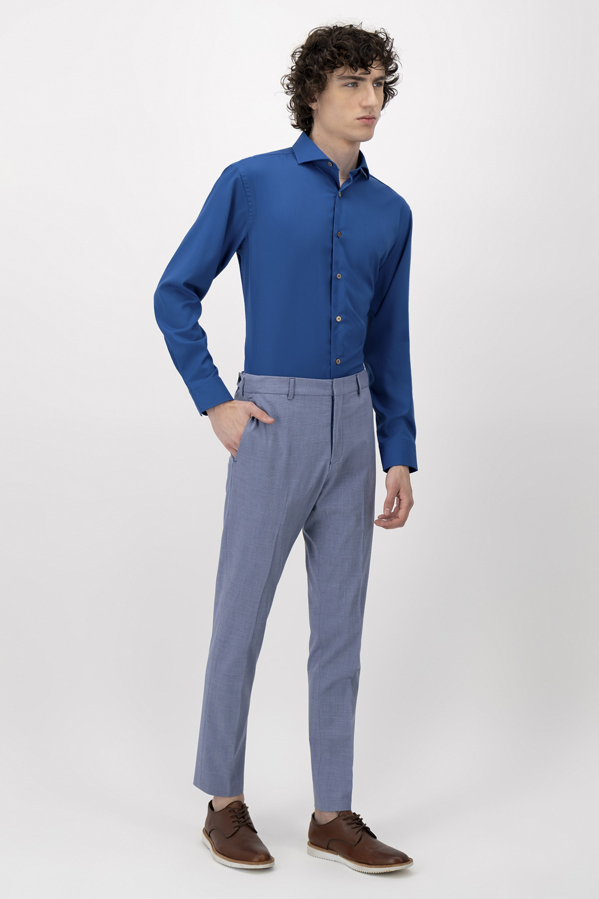 Camisa Formal Tlaolli Slim Fit Lamberti image number 3