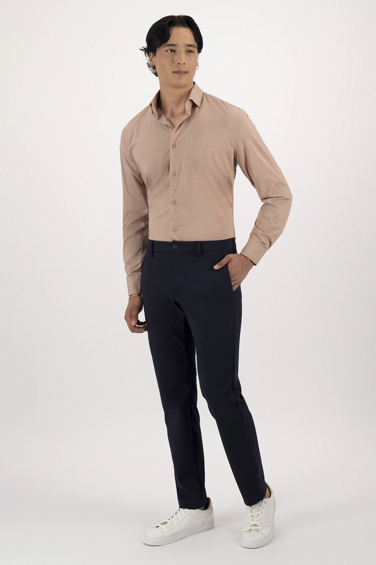 Camisa Formal Tlaolli Slim Fit