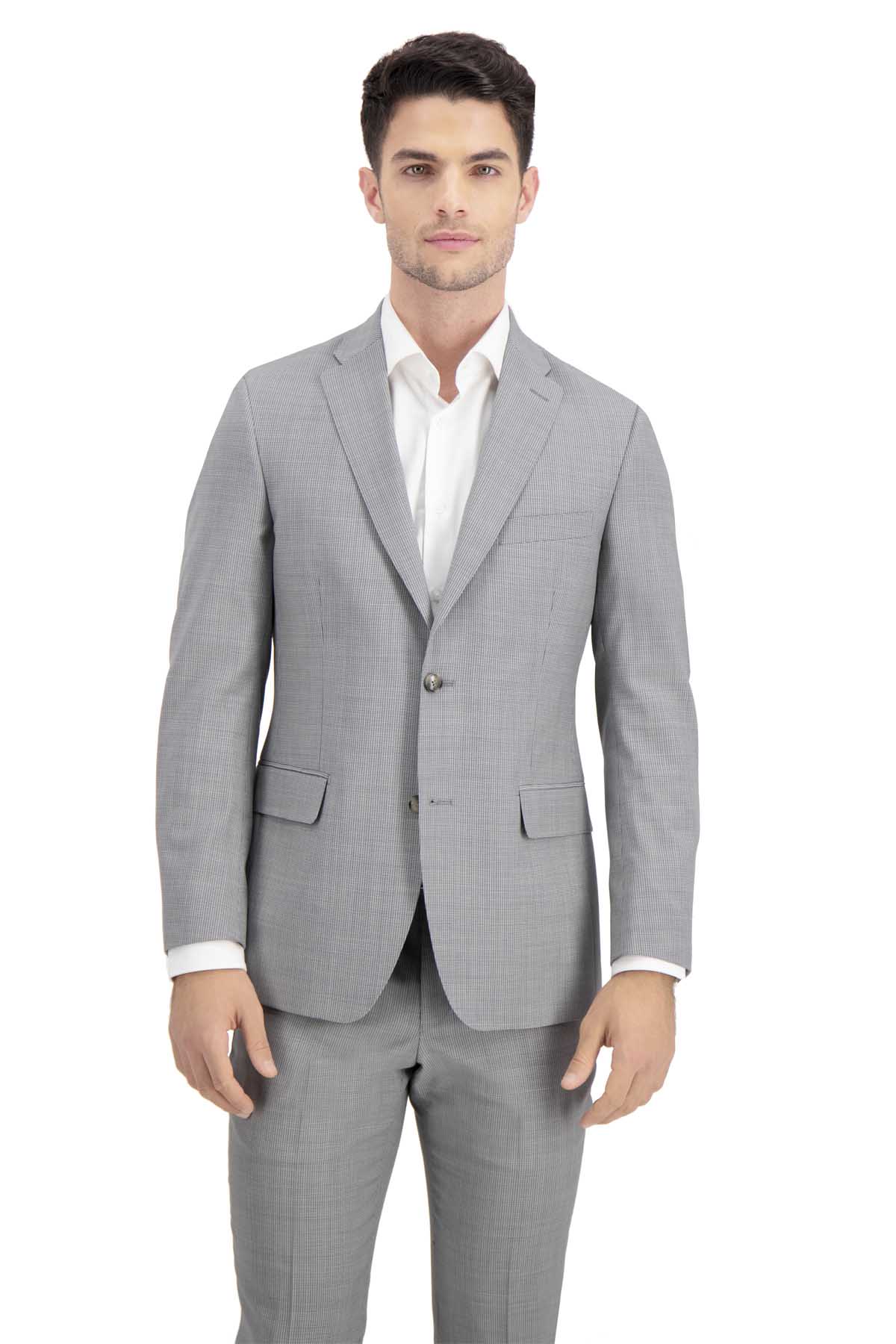 TRAJE GRIS CONTEMPORANEO FIT LAMBERTI image number 2